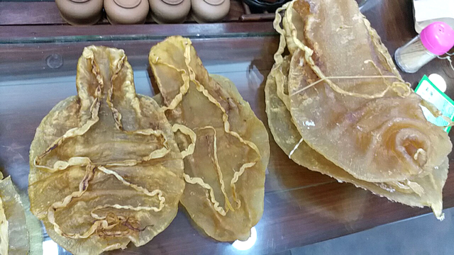 Les vessies natatoires de totoaba sont très prisées en Chine. [AFP - Joanna Chiu]