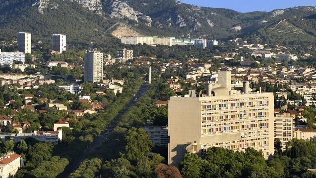 La Cité Radieuse de Le Corbusier à Marseille. [afp - Bertrand Rieger / Hemis]