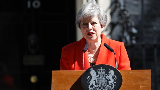 La Première ministre britannique Theresa May a annoncé sa démission pour le 7 juin. [afp - Tolga Akmen]