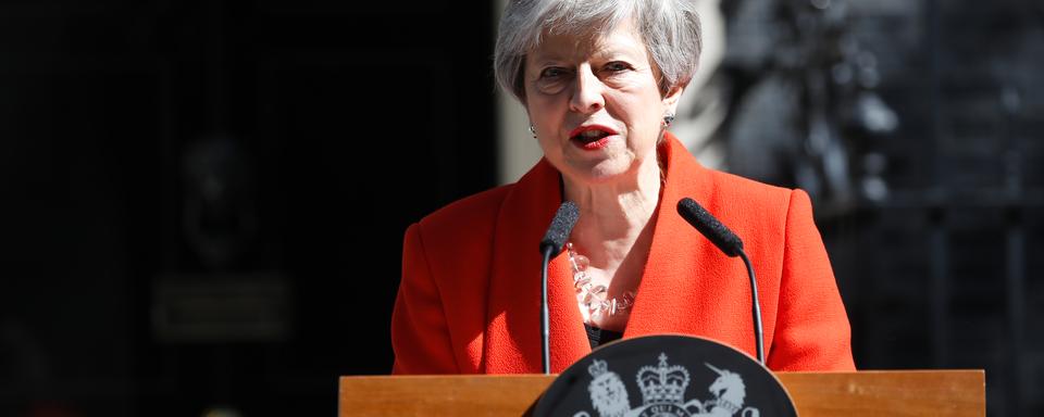 La Première ministre britannique Theresa May a annoncé sa démission pour le 7 juin. [afp - Tolga Akmen]