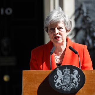 La Première ministre britannique Theresa May a annoncé sa démission pour le 7 juin. [afp - Tolga Akmen]