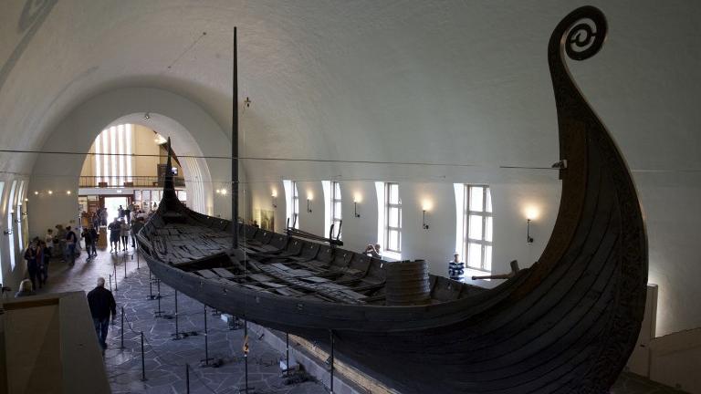 Un bateau viking dans un musée d'Oslo (image d'illustration). [AFP - Noe Falk Nielsen]