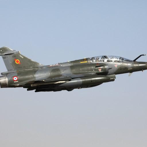 Un avion de chasse français Mirage 2000. [AFP - Ludovic Marin]