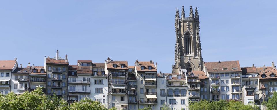 La ville de Fribourg. [Keystone - Thomas Delley]