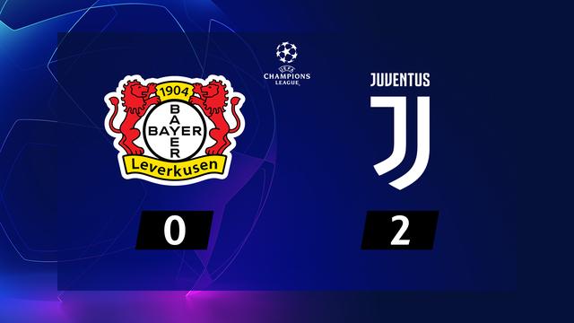 6ème journée, Bayer Leverkusen - Juventus (0-2): la Juve assure, le Bayer termine troisième du groupe