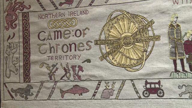 Une tapisserie de Bayeux version Game of Thrones exposée en Normandie