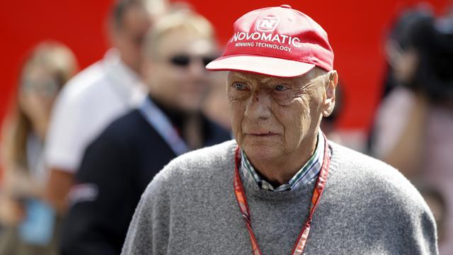 Le triple champion du monde de Formule 1 Niki Lauda est mort à l'âge de 70 ans. [Keystone - Luca Bruno]