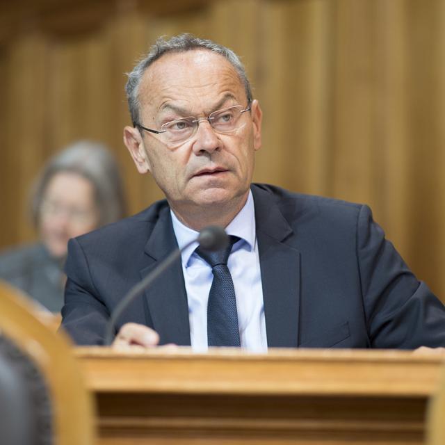 Olivier Français, conseiller aux Etats (PLR/VD). [Keystone - Anthony Anex]