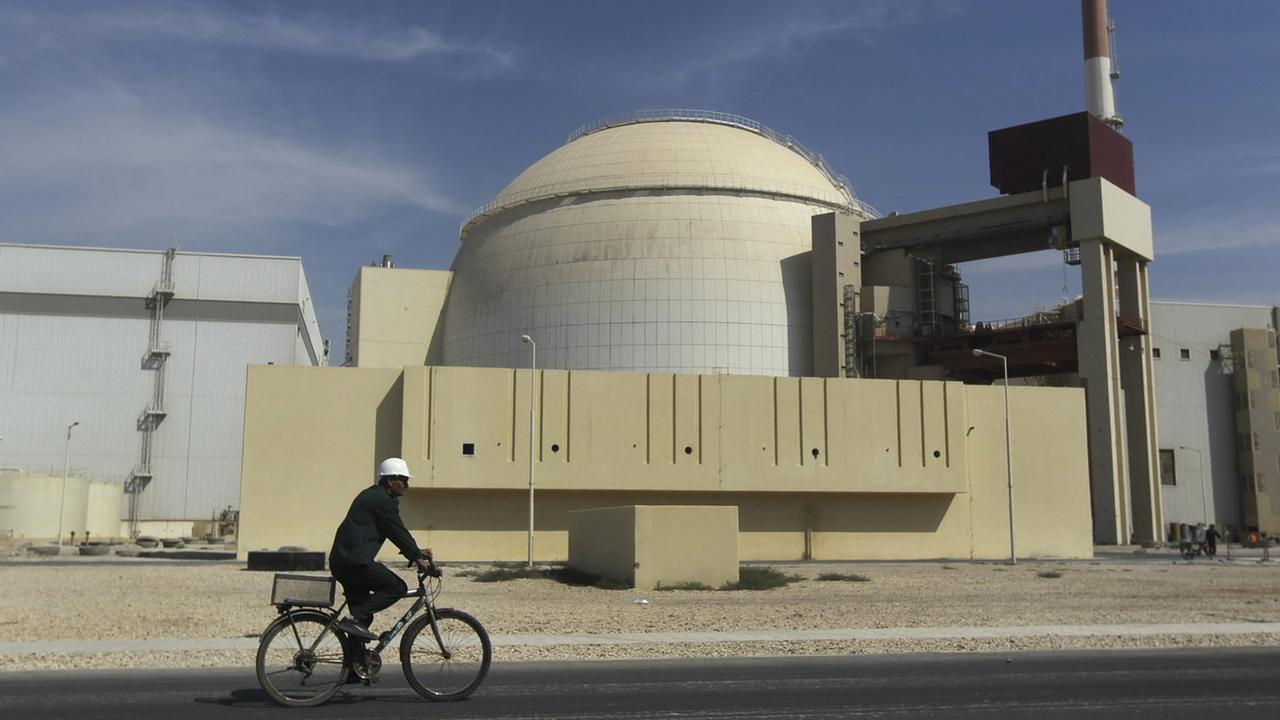 La centrale nucléaire de Bushehr en Iran (photographiée ici en octobre 2010). [Mehr News Agency/AP/Keystone - Majid Asgaripour]