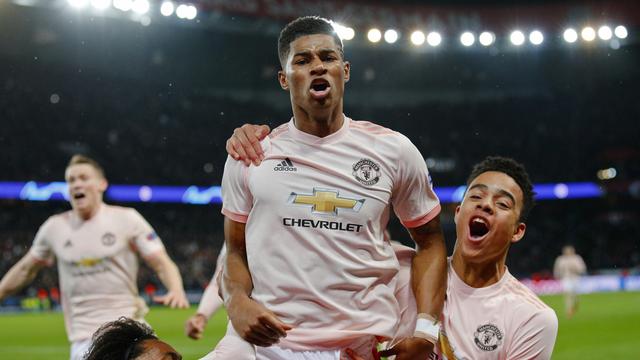 Rashford a délivré les Mancuniens à la... 94e minute de jeu. [Francois Mori]