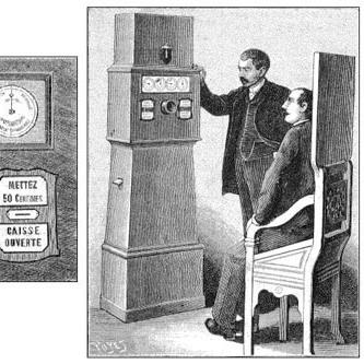 Le premier "appareil photographique automatique" de Théophile-Ernest Enjalbert.