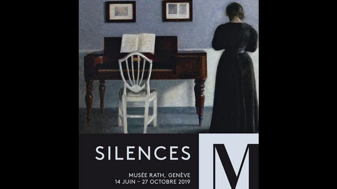Affiche de l'exposition "Silences" au Musée Rath de Genève. [Musée Rath]