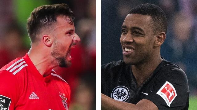 Haris Seferovic et Gelson Fernandes se retrouveront en quarts de finale. [Miguel A. Lopes / Federico Gambarini]