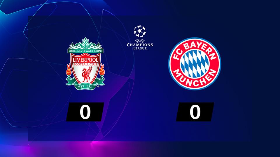 1-8e aller, Liverpool - Bayern Munich (0-0): le résumé de la rencontre