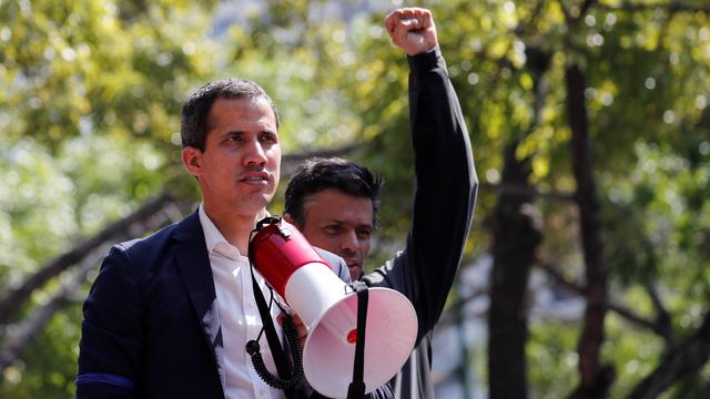 Juan Guaido appelle à continuer les protestations au Venezuela. [Reuters - Carlos Garcia Rawlins]