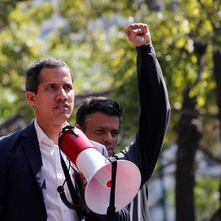 Juan Guaido appelle à continuer les protestations au Venezuela. [Reuters - Carlos Garcia Rawlins]