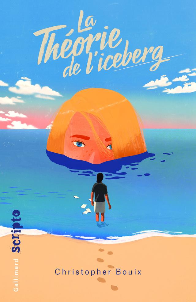 La théorie de l'iceberg, de Christopher Bouix, sélectionné pour le Prix RTS Littérature Ados 2020. [Scripto - Gallimard]