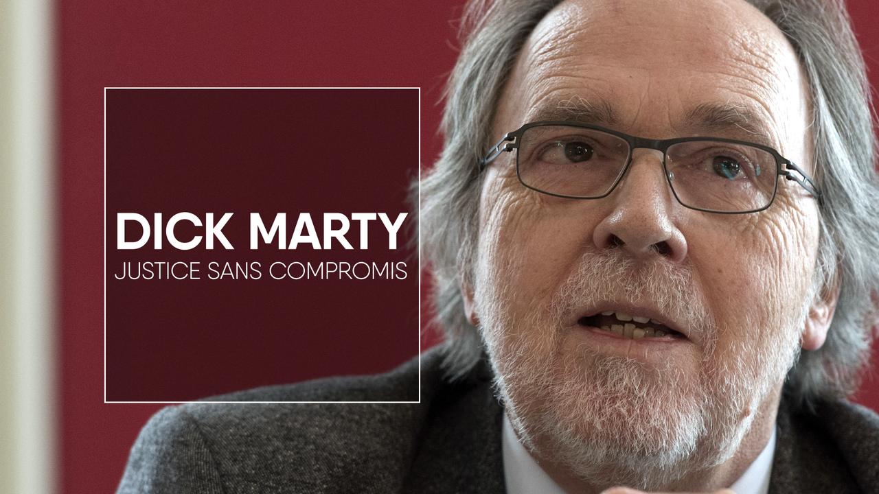 Géopolitis: Dick Marty, justice sans compromis [Keystone - Lukas Lehmann]