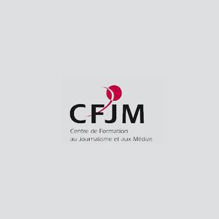 Logo du CFJM. [cfjm.ch - Centre de formation au journalisme et aux médias]