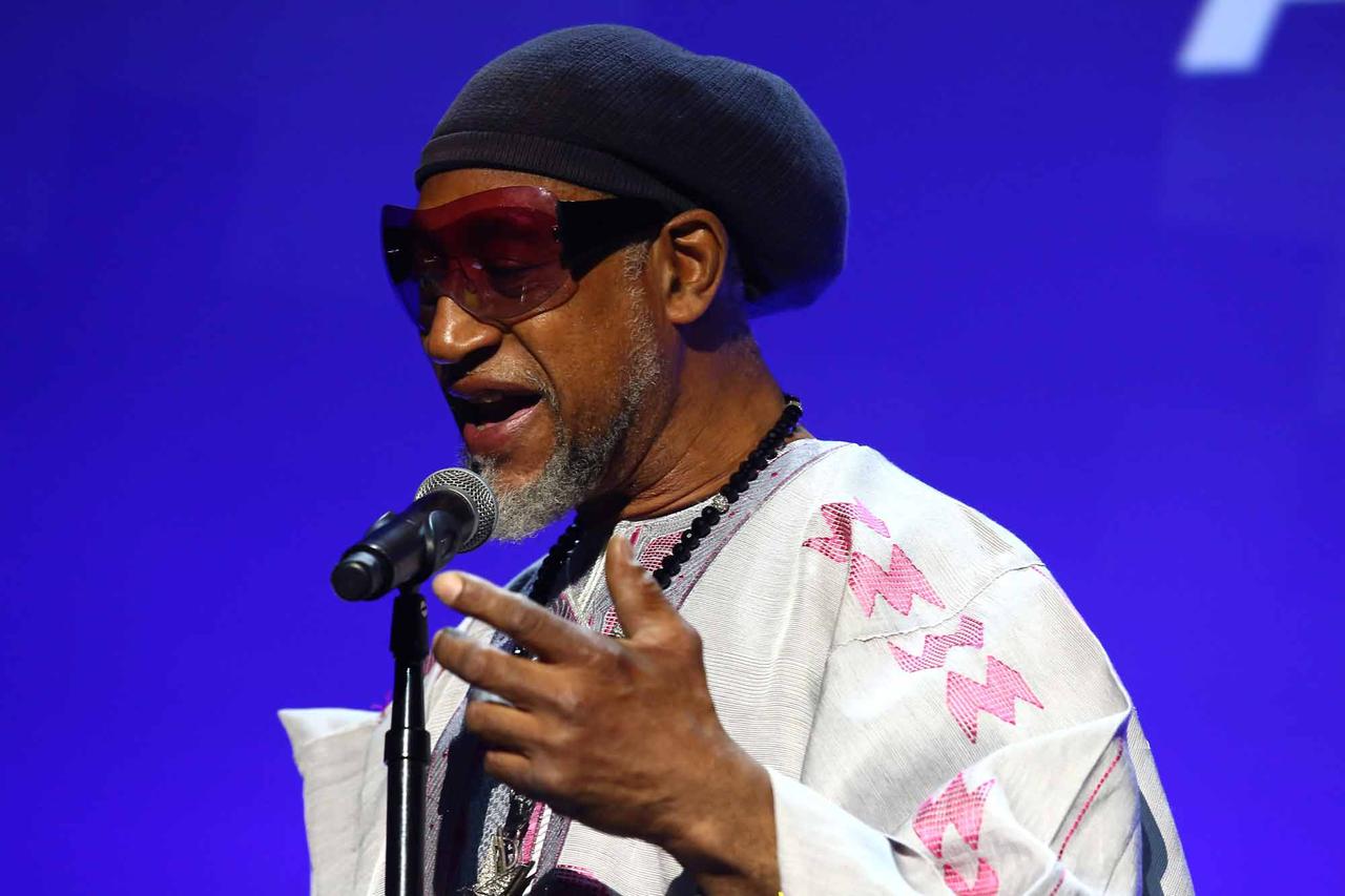 DJ Kool Herc, pionnier du hip-hop. [AFP - Astrid Stawiarz]