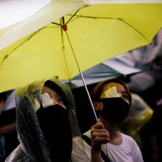 Pékin a utilisé Twitter et Facebook contre les manifestants pro-démocratie de Hong Kong. [Reuters - Aly Song]