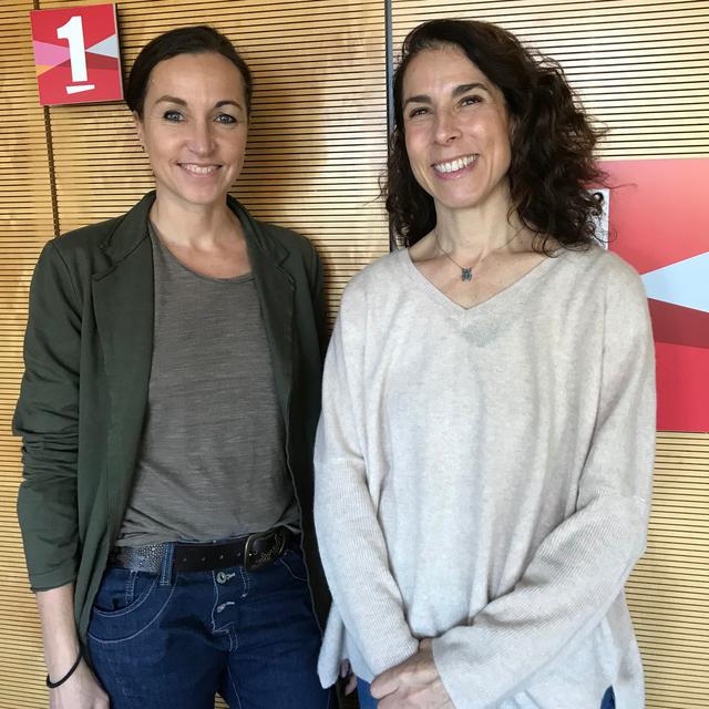 Magali Di Marco et Esther Fantys se rencontrent pour la première fois.
Anouck Merz
RTS [RTS - Anouck Merz]