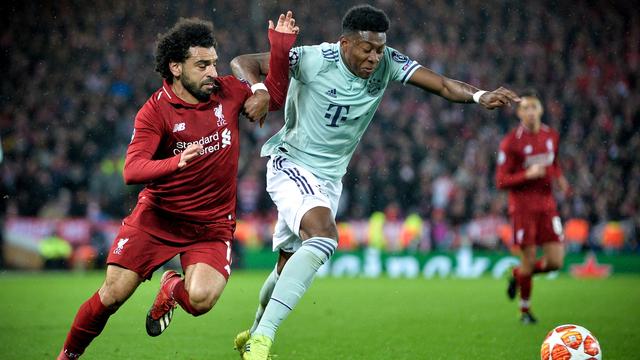 Salah et Alaba ne sont pas parvenus à se départager. [Peter Powell]