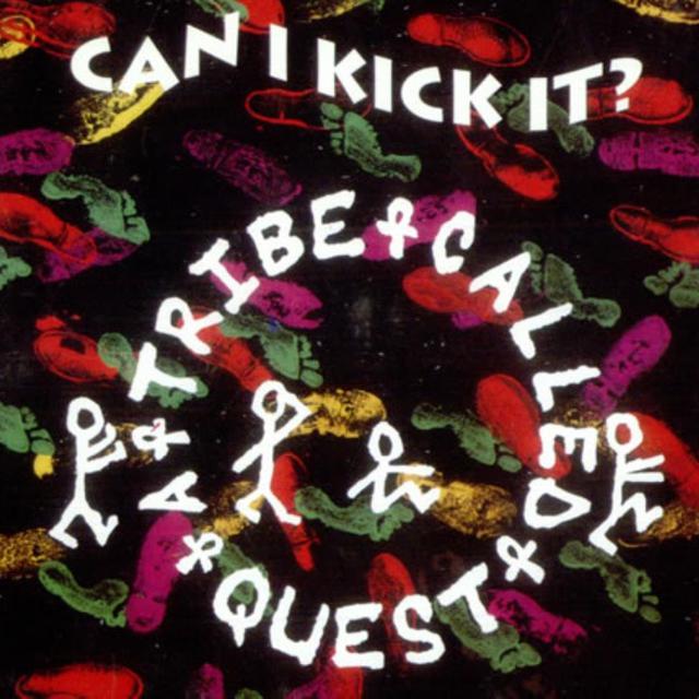 Pochette du titre "Can I Kick It" du groupe A Tribe Called Quest. [Jive Records - DR]