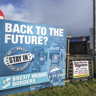 Bruxelles et Londres se sont engagés à éviter le retour d’une frontière physique entre l’Irlande et l’Irlande du Nord. [DPA/AFP - Mariusz Smiejek]