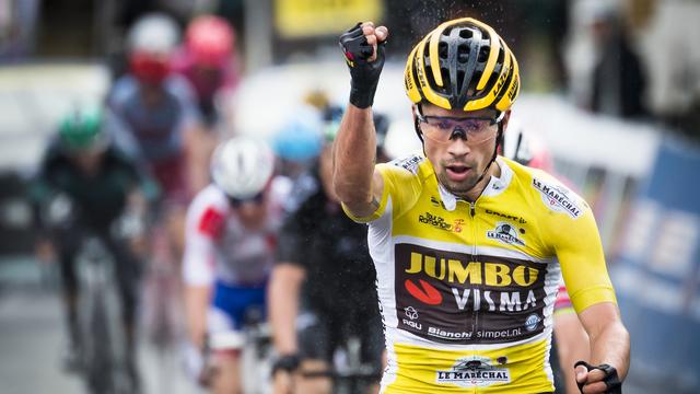 Roglic pourrait bien se retrouver sur le podium du Giro. [Jean-Christophe Bott]