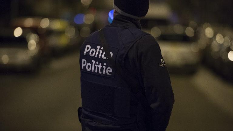 Un policier belge (image d'illustration). [AFP - Laurie Dieffembacq]
