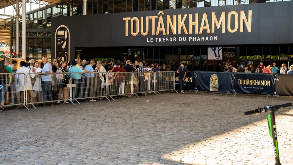 L'exposition Toutankhamon à Paris a accueilli le record de 1,4 million de visiteurs. [AFP - Xose Bouzas / Hans Lucas]