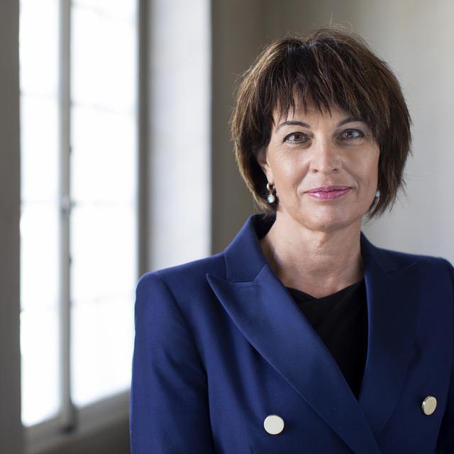 Doris Leuthard. [Keystone - Alexandra Wey]