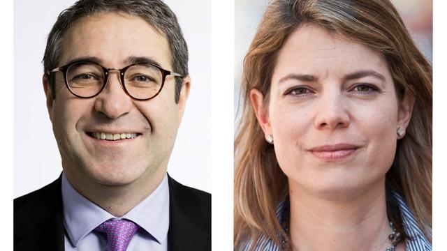 Frédéric Borloz et Manon Schick. [- Keystone
- Keystone - - Gaëtan Bally
- Alessandro della Valle]