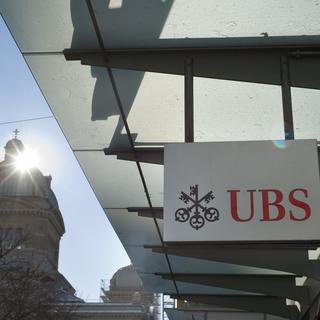 UBS compte environ 300 employés exerçant un mandat public. [KEYSTONE - Gaetan Bally]