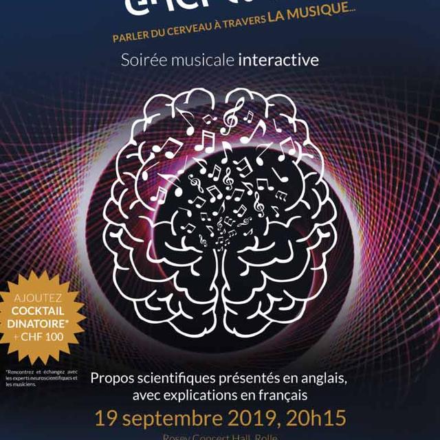 L'affiche du concert "Le Cerveau Enchanté". [roseyconcerthall.ch]