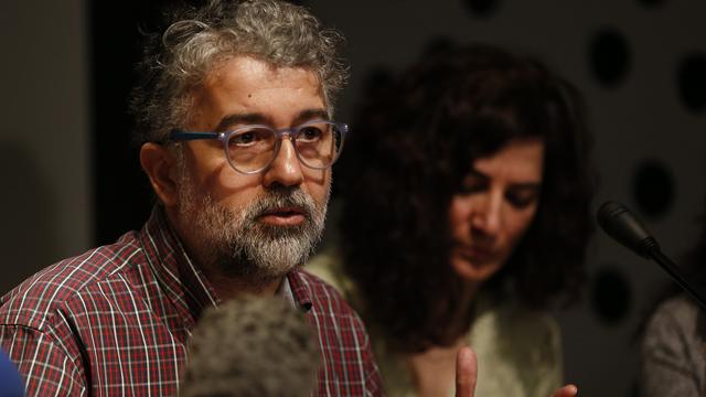 Le journaliste franco-turc Erol Önderoglu, ici le 27.02.2019 à Istanbul. [Lefteris Pitarakis]