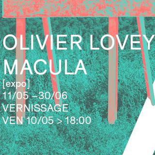 L'affiche de l'exposition "Macula" d'Olivier Lovey à la Ferme Asile de Sion. [facebook.com/CentreArtistiqueEtCulturelDeLaFermeAsile]