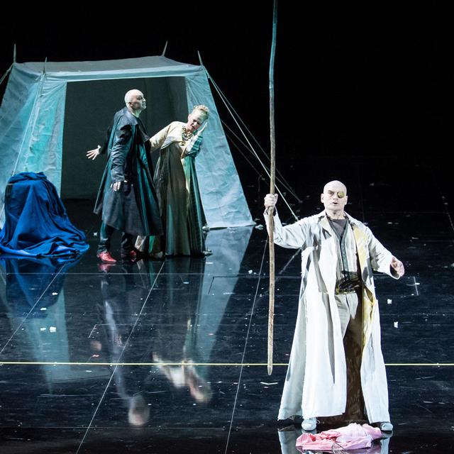 Une scène de l'opéra "Das Rheingold" au Grand Théâtre de Genève. [GTG - Carole Parodi]