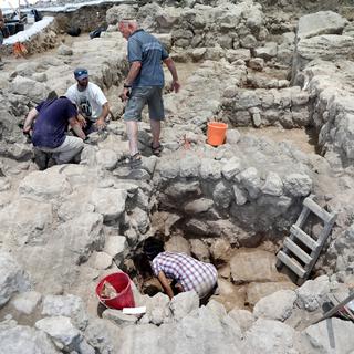 Les archéologues trouvent la ville de refuge du roi David, Ziklag. [EPA/Keystone - Abir Sultan]