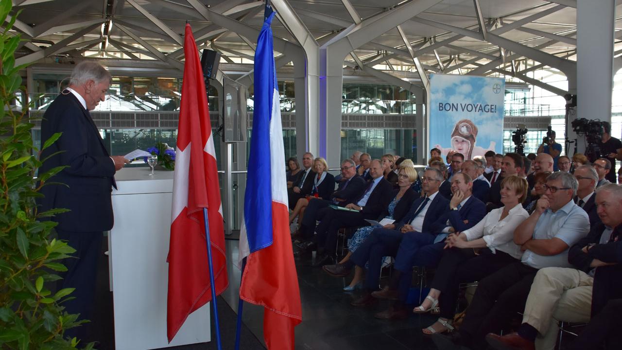L'accord franco-suisse de l'aéroport de Bâle-Mulhouse fête ses 70 ans. [RTS - Gaël Klein]