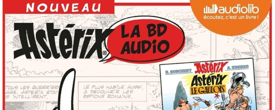 Livres audio Astérix. [DR]