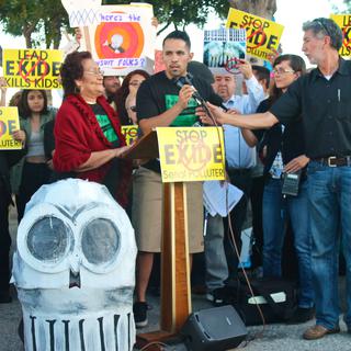Quelques membres du groupe "East Yard Communities for environnemental justice". [http://eycej.org - DR]