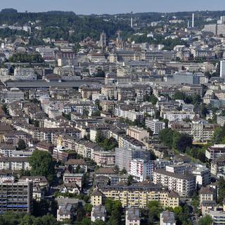 Vue sur la ville de Lausanne (image prétexte). [Keystone - Laurent Gillieron]