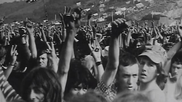 Le festival de Woodstock en 1969. [RTS]
