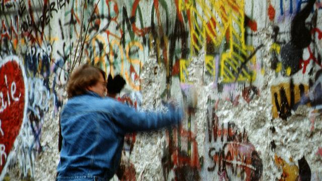 Le Mur de Berlin en 1989 [flickr - Thiémard horlogerie]