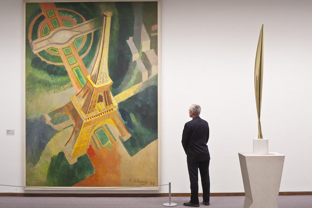 "La Tour Eiffel" peinte par Robert Delaunay. [hemis.fr / - MAISANT Ludovic]