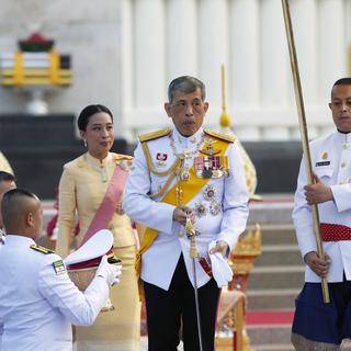 Le roi de Thaïlande Rama X. [Keystone - Rungroj Yongrit / EPA]