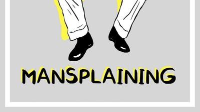 L'illustration du podcast "Mansplaining" du magazine Slate. [DR / Slate]