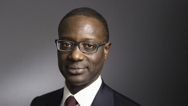 Le directeur général de Credit Suisse Tidjane Thiam. [Keystone - Gaetan Bally]